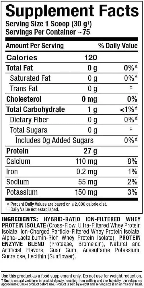 Allmax Isoflex 5lbs Whey Protein Isolate - Image 5