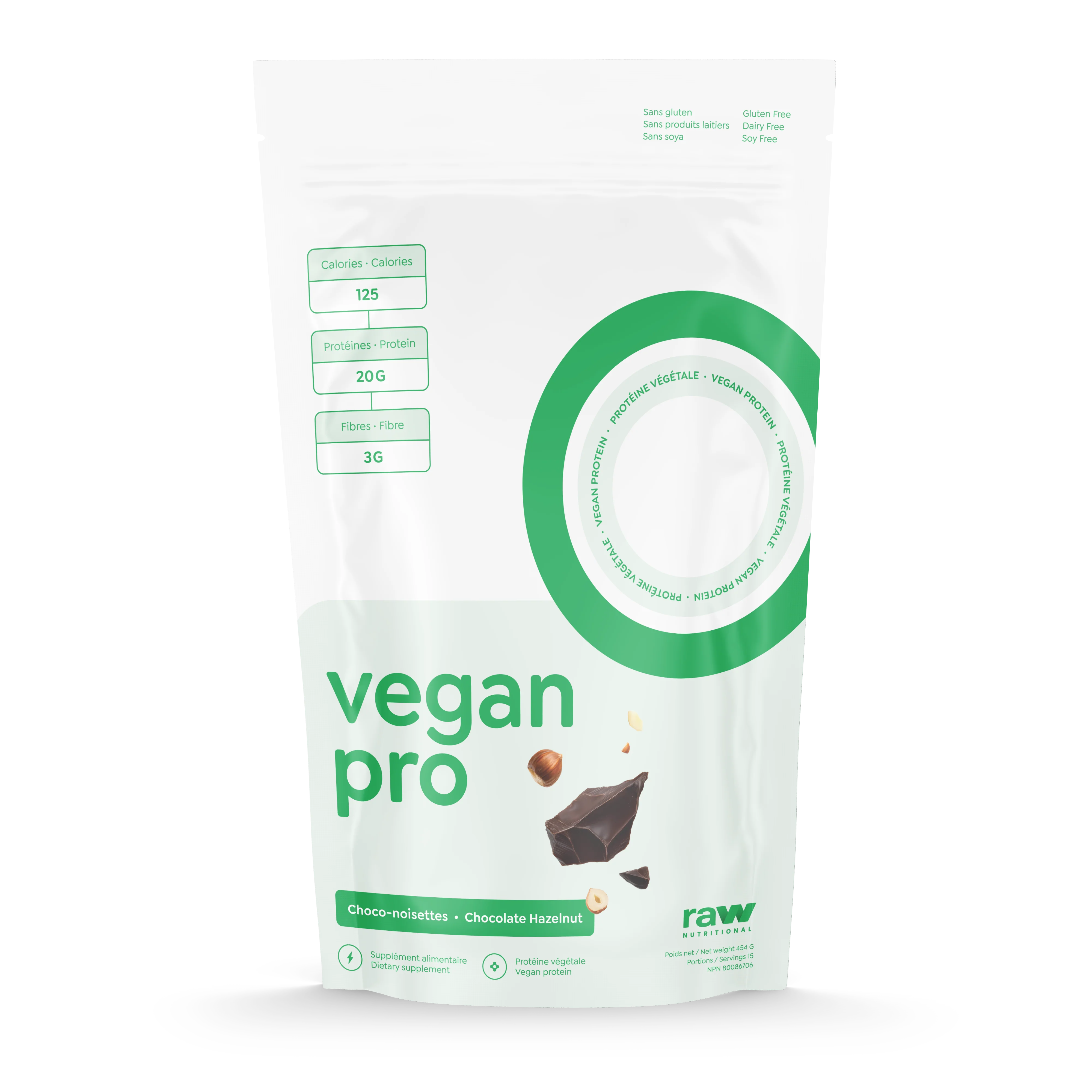 Raw Nutritional Vegan Pro 1LB - Image 7