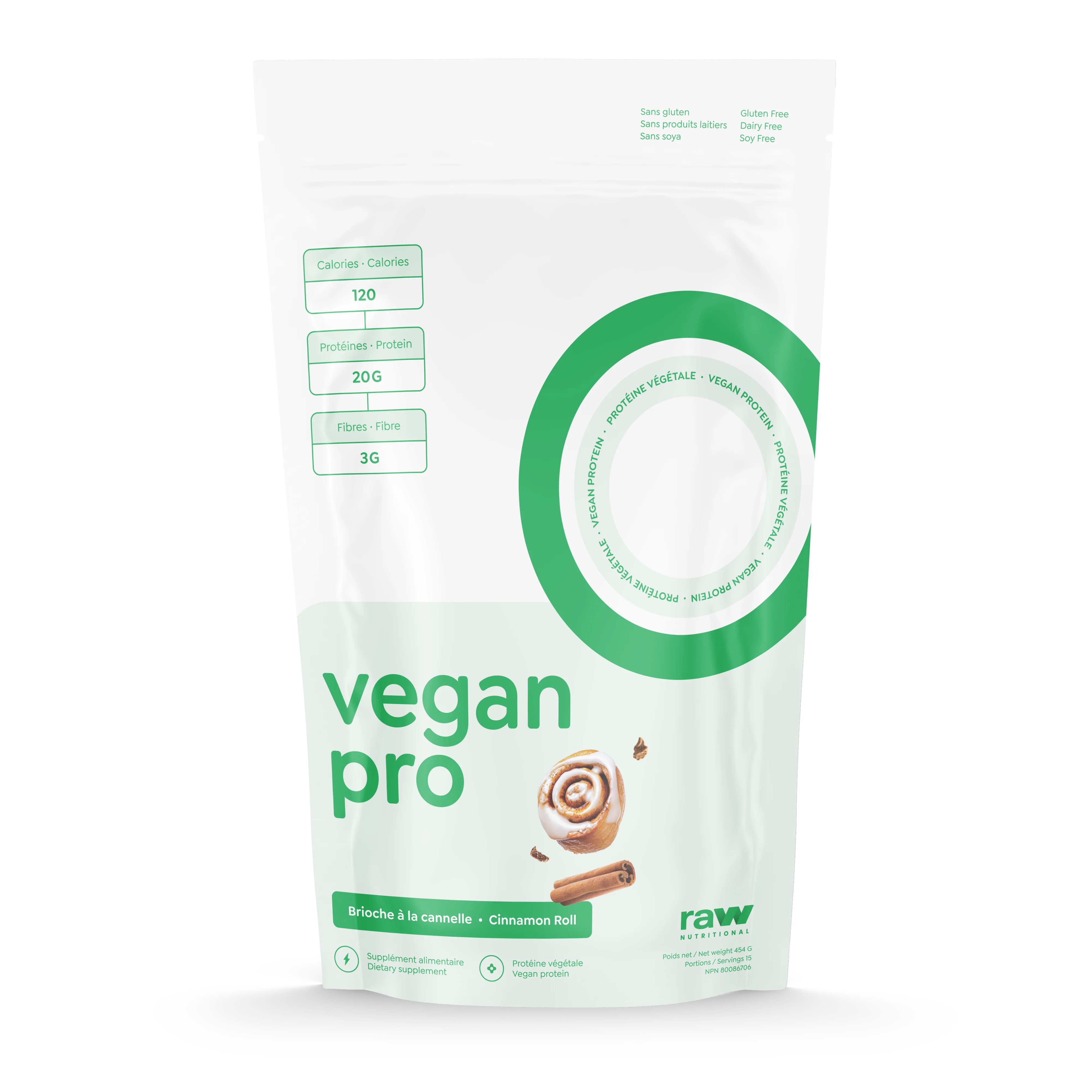Raw Nutritional Vegan Pro 1LB - Image 8